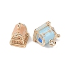 Alloy Enamel Pendants ENAM-A012-18G-3