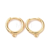 Brass Huggie Hoop Earrings Finding LS-KK-D063-05G-1
