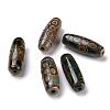 Tibetan Style dZi Beads X-TDZI-E004-11-2