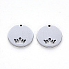 Non-Tarnish 201 Stainless Steel Charms STAS-N092-11-2