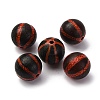 Tibetan Style dZi Beads TDZI-NH0001-D05-01C-1