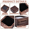 Wooden Badge Packing Magnetic Boxes CON-WH20006-017A-6