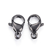 304 Stainless Steel Lobster Claw Clasps X-STAS-H353-D-02B-2