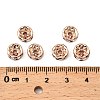 Brass Rhinestone Spacer Beads X-RB-A014-Z8mm-01RG-NF-2
