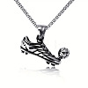 Football Soccer Shoe 667 Stainless Steel Pendant Necklaces for Men FS-WG4A7BD-02-5