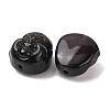 Natural Ice Obsidian Carved Beads G-A310-05-2