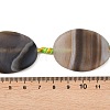 Natural Banded Agate Beads Strands G-P605-L02-01A-5