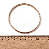 304 Stainless Steel Plain Bangles for Women Men BJEW-Z167-01M-01-6