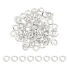 60Pcs Brass Open Jump Rings KK-UN0006-09S-1