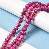 Natural Dyed Jade Beads Strands G-M402-C03-01-2