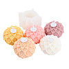 Flower Shape Silicone Candle Molds CAND-PW0009-08-1