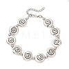304 Stainless Steel Link Chains Bracelets for Women BJEW-JB13439-2