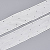 Single Face Printed Polyester & Acrylic Satin Ribbon SRIB-T009-06A-2