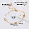 304 Stainless Steel Resin Link Bracelets EA0666-3-1