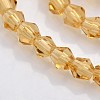 Bicone Glass Beads Strands EGLA-P016-4mm-08-3