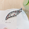 Alloy Rhinestone Alligator Hair Clips PW-WG7F7B9-06-1