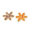 Glass Seed Beaded Pendants PALLOY-MZ01270-2