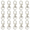 10Pcs Alloy Swivel Lobster Claw Clasps PALLOY-CJ0002-68-1