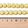 Electroplate Glass Beads Strands EGLA-F166-10-5