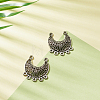 Tibetan Style Alloy Chandelier Components Links PALLOY-TA0001-21AS-4