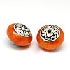 Handmade Tibetan Style Beads TIBEB-K023-02D-22mm-1