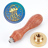 Wax Seal Stamp Set AJEW-WH0208-1162-3