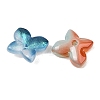 Two Tone Transparent Glass Beads GL-CBAB80E-01-2