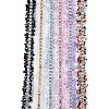 Resin Rhinestone Crystals Beaded Trim DIY-N008-05-2