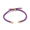 Adjustable Polyester Cord Bracelet Making MAK-C001-01-2