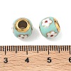 304 Stainless Steel Enamel European Beads STAS-G393-02G-02-2