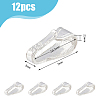 12Pcs 925 Sterling Silver Snap on Bails STER-HY0001-01B-2