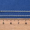 Brass Cable Chain Necklace Making NJEW-D302-80S-3