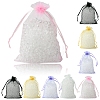 Organza Bags Jewellery Storage Pouches Wedding Favour Party Mesh Drawstring Gift OP-FS0001-04B-2