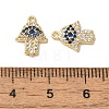 Brass Micro Pave Cubic Zirconia Pendants KK-S391-05G-3