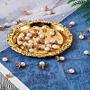 Craftdady 50Pcs 5 Styles Resin Imitation Pearl Pendants RESI-CD0001-16-23