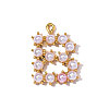 304 Stainless Steel Pendants STAS-OY011-11G-1
