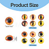 70Pcs 2 Styles Glass Cabochons GLAA-TADJ0001-18D-4