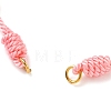 Adjustable Braided Nylon Cord Bracelet Making AJEW-JB00758-02-2