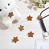 6Pcs Star with Word Doing My Best Enamel Pins JEWB-HY0001-62-4