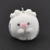 Flocky Resin Pendants FIND-A061-02H-2