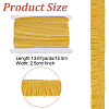 12.5M Polyester Lace Trim Ribbon OCOR-HY0001-44C-2