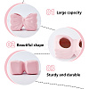 Resin Bowknot Toothbrush Holder AJEW-WH0817-096-4