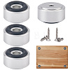 4Pcs Aluminum Furniture Pads FIND-CP0003-81P-7