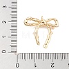 Brass Pave Clear Cubic Zirconia Pendants KK-Z061-11G-3