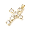 Brass Pave Cubic Zirconia Pendants CU-CBAE7DF-11G-B02-2