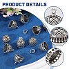 10Pcs Alloy Pendant Bails FIND-CA0011-52C-4