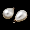 ABS Plastic Pearl Pendants FIND-Z105-03H-02G-2