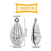 316 Surgical Stainless Steel Pendants STAS-DC0007-71-5