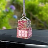 Rhinestone Perfume Bottle Pendant Decorations PW-WG4D125-01-1