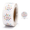 1 Inch Thank You Self-Adhesive Paper Gift Tag Stickers LS-DIY-E027-A-11-3
